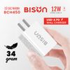 Cóc sạc Bison USB 12W (BCH450)