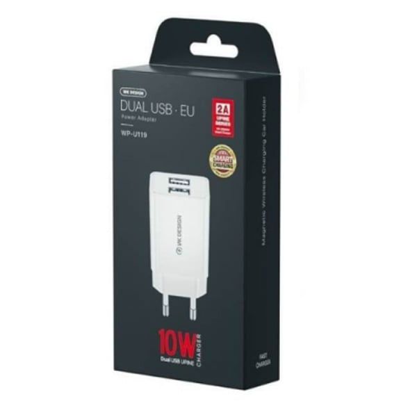 Củ Sạc 10W 2 cổng USB WP-U119 WEKOME