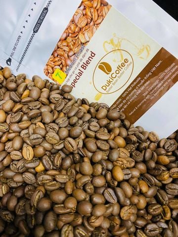 Cà phê hạt rang Robusta 10Kg (Gói lớn 1kg phù hợp cho quán)