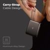 Pin dự phòng siêu nhỏ POWERCUBE by MIPOW (USA) Ultra-Mini Aluminum (10000 mAh) Chứng chỉ CCC – CX10 - Grey
