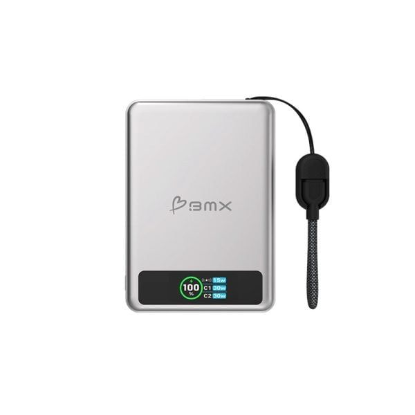 Sạc Dự Phòng Thể Rắn BMX SolidSafe™ 30W 10000mAh Qi2 MagSafe | Pin Thể Rắn Đầu Tiên Thế Giới – B939-10 - Organe