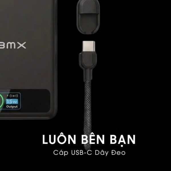 Sạc Dự Phòng Thể Rắn BMX SolidSafe™ 30W 10000mAh Qi2 MagSafe | Pin Thể Rắn Đầu Tiên Thế Giới – B939-10 - Organe
