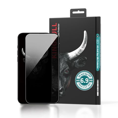 Kính Cường Lực Mipow Chống Nhìn Trộm Kingbull HD Anti-Spy Silk Premium iPhone 17 6.9 inch 2025
