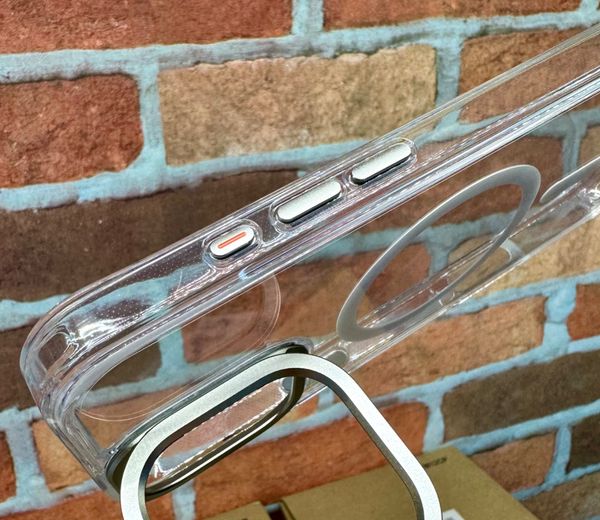 Ốp iPhone 16 Pro Max LIKGUS Stable Mag trong suốt viền dẻo