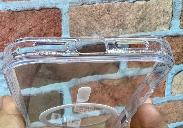 Ốp iPhone 16 Pro Max LIKGUS Stable Mag trong suốt viền dẻo