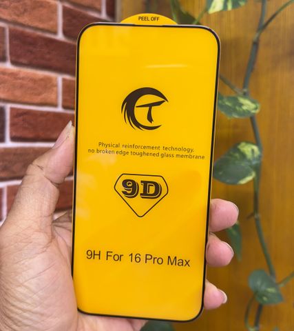 Dán cường lực 9D cho iPhone 16 Pro Max 6.9-inch Full viền