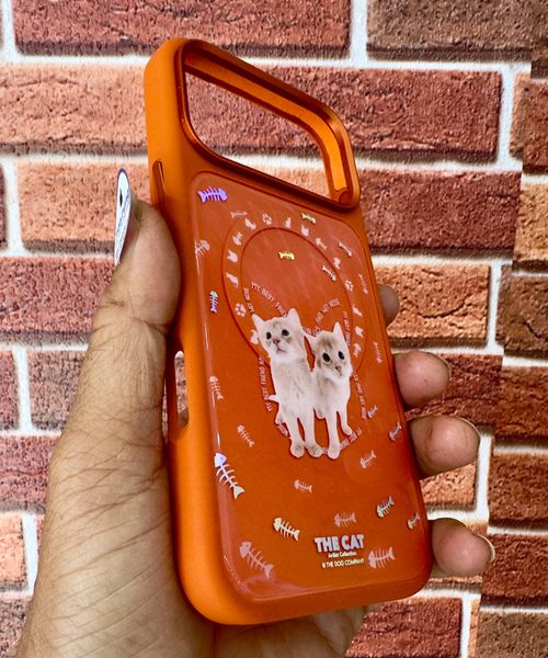 Ốp Mutural The Cat iPhone 17 PRM - Cam