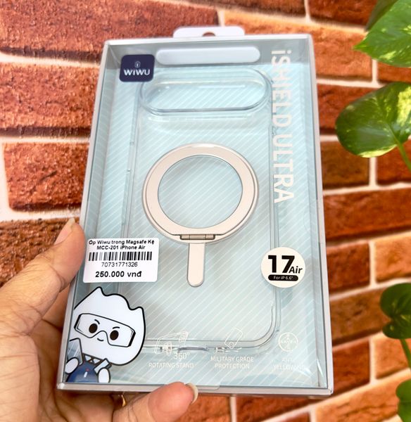 Ốp Wiwu trong Magsafe Kệ MCC-201 iPhone Air