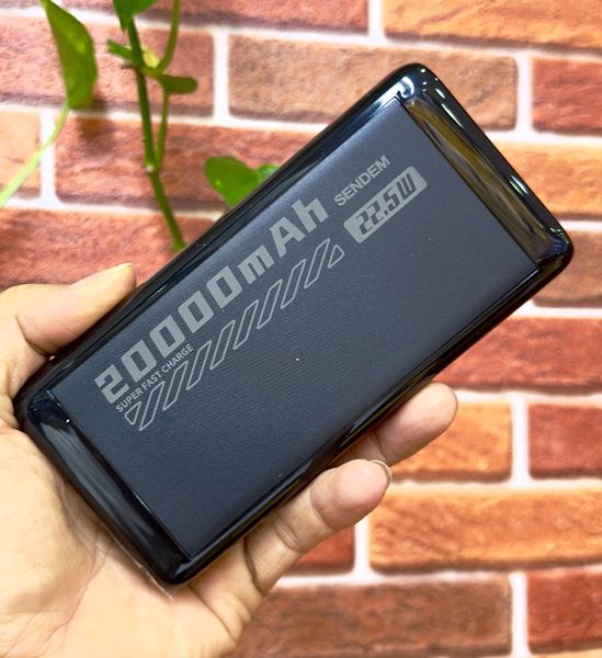 Pin sạc dự phòng, 20000mAh, hiệu: SENDEM, 22.5W, Model: PH82 (Pin Lithium- polymer)