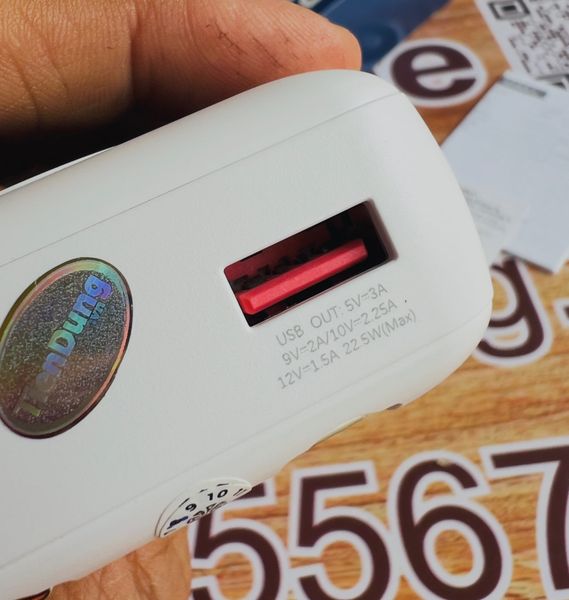 Pin dự phòng REMAX RPP-38 20000mAh Pinjur Series PD+QC - Trắng