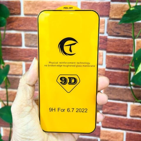 Dán cường lực 9D Full viền cho iPhone 14 Pro Max