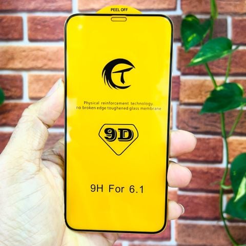 Dán cường lực 9D Full viền cho iPhone 11/ iPhone XR