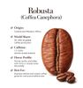 Cà phê hạt rang Robusta (Gói lớn 1kg phù hợp cho quán)