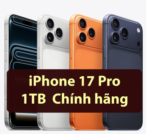 iPhone 17 Pro 1TB Chính hãng có VAT