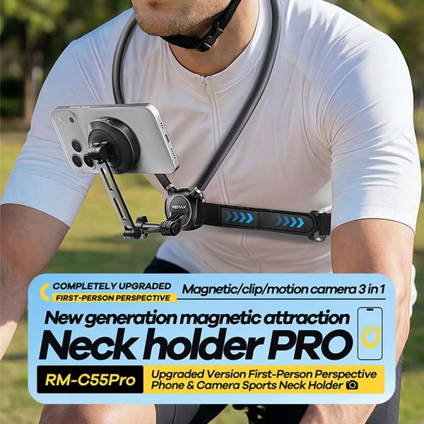 Giá đỡ điện thoại đeo cổ, model: RM-C55Pro Remax