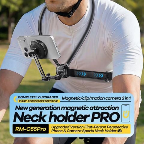 Giá đỡ điện thoại đeo cổ, model: RM-C55Pro Remax