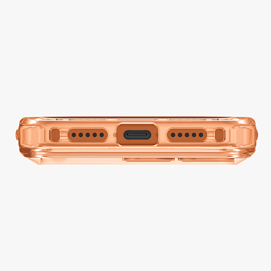 Ốp lưng UNIQ HYBRID IPHONE 17 PRO (2025) 6.3 MAGCLICK CHARGING LIFEPRO XTREME (AF) - FROST CLEAR/VOLT ORANGE