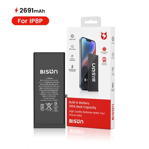 Thay Pin Bison iPhone 8 Plus dung lượng chuẩn 2691mAh