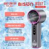 Quạt cầm tay Bison BSU7 cao cấp, tích điện 4000mAh, sạc type C, 199 tốc độ gió