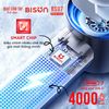 Quạt cầm tay Bison BSU7 cao cấp, tích điện 4000mAh, sạc type C, 199 tốc độ gió