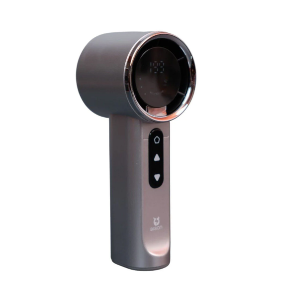 Quạt cầm tay Bison BSU7 cao cấp, tích điện 4000mAh, sạc type C, 199 tốc độ gió