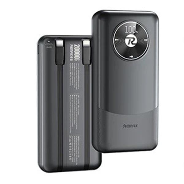 Pin dự phòng REMAX RPP-38 20000mAh Pinjur Series PD+QC - đen