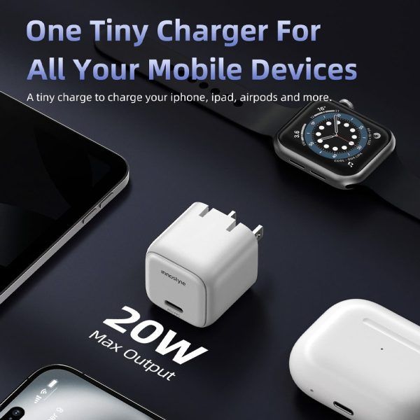 Sạc Siêu nhỏ công nghệ mới Innostyle GoCharge Mini 20W
