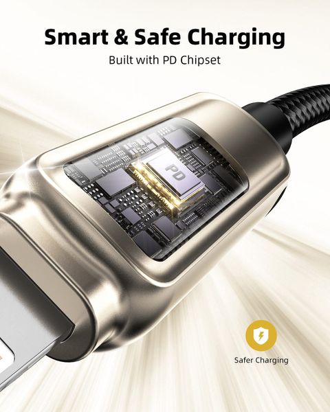 Cáp sạc Innostyle USB-C to Lightning DigiPower – DP-CL301 Màu Đen