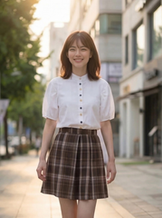  Váy Pleated Short Skirt B3-026 