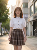  Váy Pleated Short Skirt B3-026 