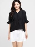  Áo kiểu nữ  Ruffled V-neck  A1-003 