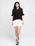  Áo kiểu nữ  Ruffled V-neck  A1-003 
