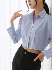  Áo kiểu Cropped Shirt A1-022 