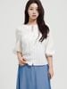  Áo kiểu Ribbon Puff Blouse A1-039 