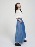 Áo kiểu Ribbon Puff Blouse A1-039