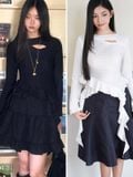 Áo kiểu Serene Ruffle A1-053