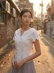  Áo kiểu Lace Petal A1-054 