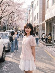  Áo kiểu Hana Blossom A1-057 