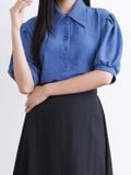 Áo sơmi Double Button Puff A2-003