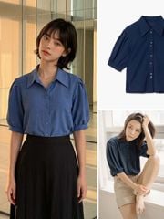  Áo sơmi Double Button Puff A2-003 