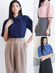  Áo sơmi Double Button Puff A2-003 