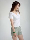 Áo thun Ribbed V-neck A3-010