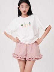  Quần ngắn Ruffle Cotton B2-014 