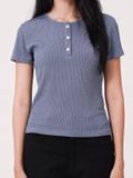  Áo thun nữ  Ribbed Top  A3-059 