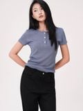  Áo thun nữ  Ribbed Top  A3-059 