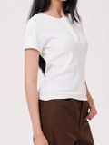  Áo thun nữ  Ribbed Top  A3-059 