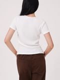  Áo thun nữ  Ribbed Top  A3-059 