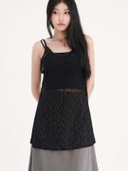  Áo kiểu Seethrough Lace A1-049 