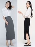 Váy Tucked Long Skirt B3-001