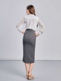 Váy Tucked Long Skirt B3-001